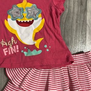 Pinkfong Baby Shark Toddler Outfit 3t